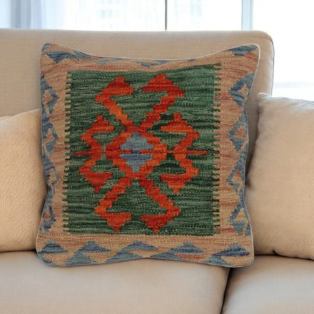 Ročno tkana prevleka za vzglavnik Kilim 45x45 afganski dekorativni vzglavnik
