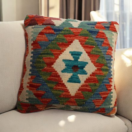 Kilim dekorativna blazina 45x45 ročno tkani prevleka za vzglavnik