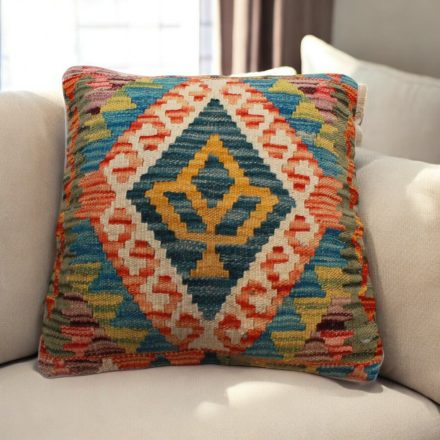 Kilim dekorativna blazina 45x45 ročno tkani prevleka za vzglavnik
