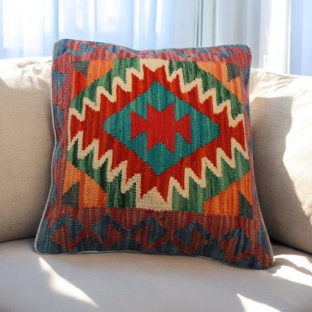 Kilim dekorativna blazina 45x45 ročno tkani prevleka za vzglavnik