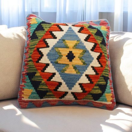 Ročno tkani blazina 45x45 Kilim prevleka za vzglavnik