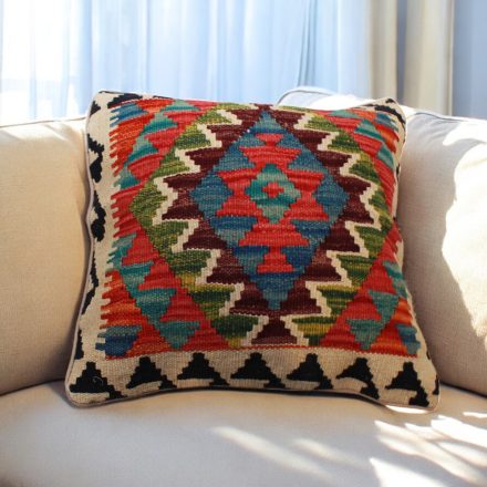 Kilim blazina 45x45 ročno tkana prevleka za vzglavnik