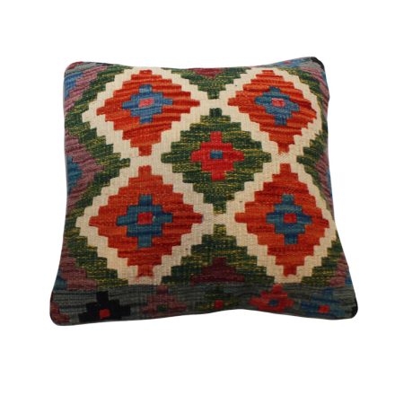 Afghan Kilim prevleka za blazino 45x45 ročno tkana blazina