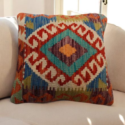 Kilim blazina 45x45 ročno tkana prevleka za vzglavnik