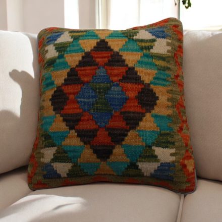 Kilim blazina 45x45 ročno tkana prevleka za vzglavnik