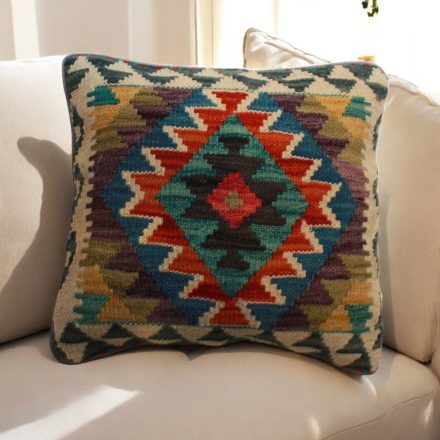 Kilim dekorativna blazina 45x45 ročno tkani prevleka za vzglavnik