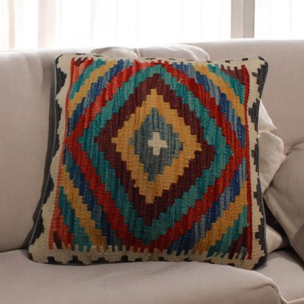 Ročno tkana prevleka za blazino 45x45 Kilim dekorativna blazina