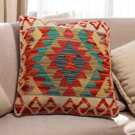 Ročno tkana prevleka za vzglavnik Kilim 45x45 afganski dekorativni vzglavnik