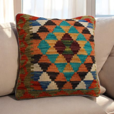 Kilim blazina 45x45 ročno tkana prevleka za vzglavnik