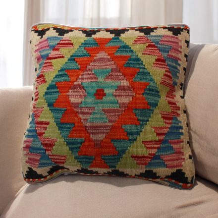 Ročno tkana prevleka za blazino 45x45 Kilim dekorativna blazina