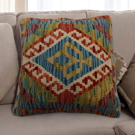 Ročno tkani blazina 45x45 Kilim prevleka za vzglavnik