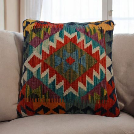 Ročno tkana prevleka za blazino 45x45 Kilim dekorativna blazina