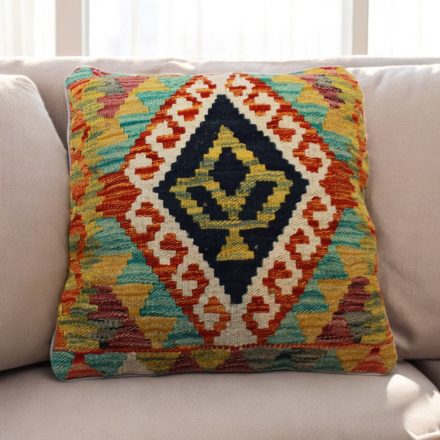 Kilim dekorativna blazina 45x45 ročno tkani prevleka za vzglavnik