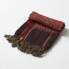 Eleganten šal 215x105 vijolično-modri tanek ženski šal