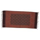 Eleganten šal 215x105 vijolično-modri tanek ženski šal
