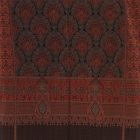 Eleganten šal 215x105 vijolično-modri tanek ženski šal