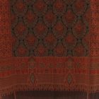 Eleganten šal vijolično-zeleni 215x105 tanek ženski šal