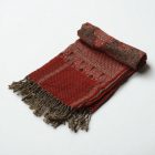 Velik šal bordo 215x105 velik ženski ruta za ramena