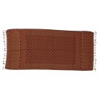Eleganten ženski šal 215x105 bordo-bež z avtentičnim vzorcem