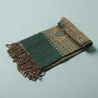 Eleganten šal 215x105 zelen tanek ženski moški šal