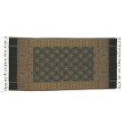 Eleganten šal 215x105 zelen tanek ženski moški šal