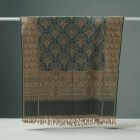 Eleganten šal 215x105 zelen tanek ženski moški šal