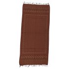 Šal rdeč 215x105 velik ženska ruta iz bombaža