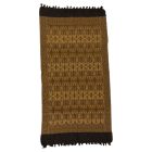 Eleganten šal zlato-črn 215x105 tanek ženska ruta