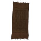 Velik šal temno zelen 215x105 velik ženska ruta