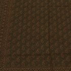 Velik šal temno zelen 215x105 velik ženska ruta