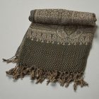 Ženski šal siv 215x105 eleganten ženski šal