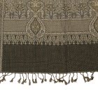 Ženski šal siv 215x105 eleganten ženski šal