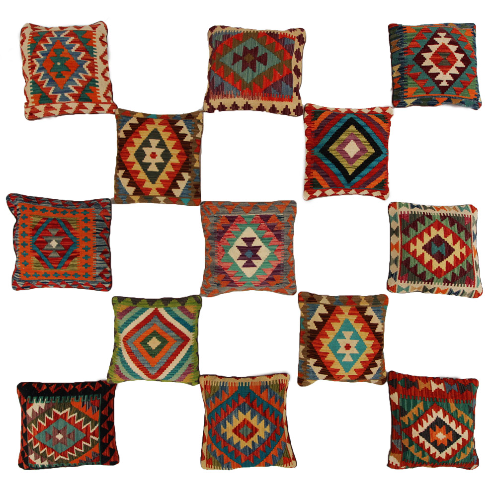 Vzglavniki in prevleke za blazine Kilim