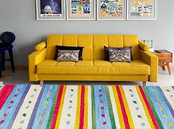 Indijski bombažni kilim