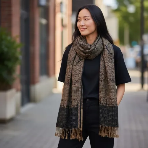 ženski ruta in šal