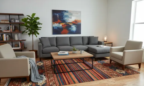 Ročno vozlana preproga Shawal